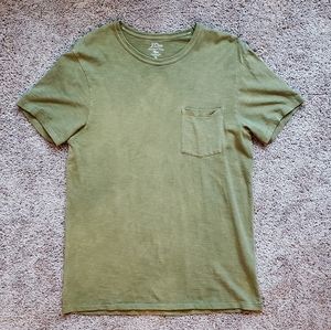 J. Crew Olive Slim Fit Pocket T-shirt